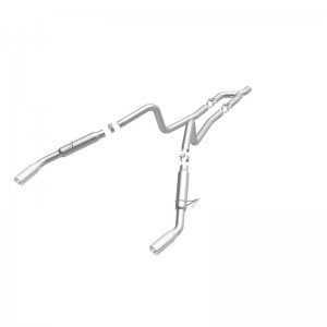 Ford Mustang Performance Exhaust - Dual Split Rear - Magnaflow - Cat Back, Competition Series - `05-`09