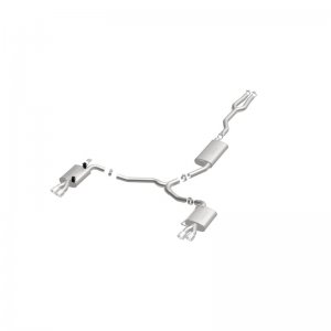 Chrysler 300 Performance Exhaust - Rear - Magnaflow - Cat-Back Quad Split Rear Exit - Polished - `05-`10