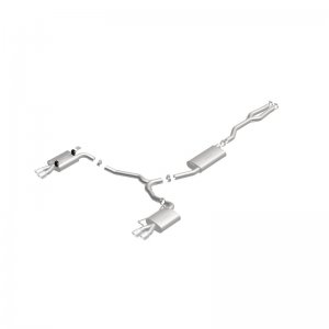 Chrysler 300 Performance Exhaust - Rear - Magnaflow - Cat-Back Quad Split Rear Exit - Polished - `05-`10