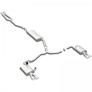 Chrysler 300 Performance Exhaust - Rear - Magnaflow - Cat-Back Quad Split Rear Exit - Polished - `05-`10