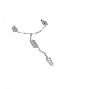 Chrysler 300 Performance Exhaust - Rear - Magnaflow - Cat-Back Quad Split Rear Exit - Polished - `05-`10