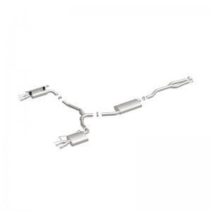 Chrysler 300 Performance Exhaust - Rear - Magnaflow - Cat-Back Quad Split Rear Exit - Polished - `05-`10