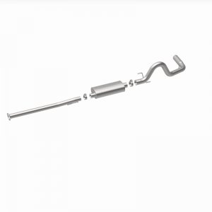 Toyota Tacoma Performance Exhaust - Single Passenger Side Rear - Magnaflow - Cat Back, Single Wall Angle Cut Rolled Edge - `05-`12