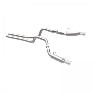 Ford Mustang Performance Exhaust - Rear - Magnaflow - Cat Back, Dual Split Rear Exit, Competition Series - `05-`09