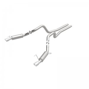 Ford Mustang Performance Exhaust - Rear - Magnaflow - Cat Back, Dual Split Rear Exit, Competition Series - `05-`09