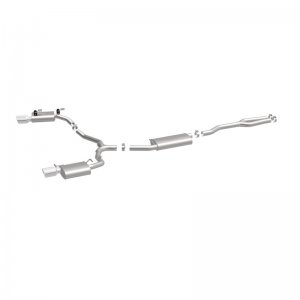 Dodge Charger Performance Exhaust - Dual Split Rear - Magnaflow - Cat Back / Street Series - `06-`10