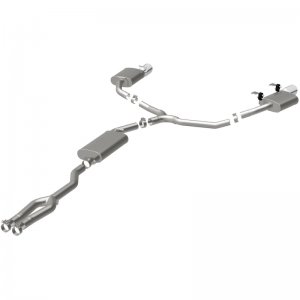 Dodge Charger Performance Exhaust - Dual Split Rear - Magnaflow - Cat Back / Street Series - `06-`10