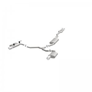 Dodge Charger Performance Exhaust - Dual Split Rear - Magnaflow - Cat Back / Street Series - `06-`10