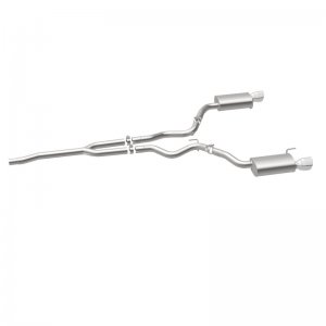 Ford Mustang Performance Exhaust - Rear - Magnaflow - Cat Back, Dual Split, Street - Polished - `15-`23