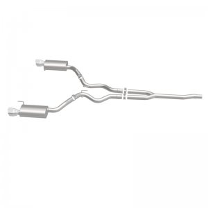 Ford Mustang Performance Exhaust - Rear - Magnaflow - Cat Back, Dual Split, Street - Polished - `15-`23
