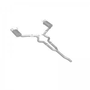 Ford Mustang Performance Exhaust - Rear - Magnaflow - Cat Back, Dual Split, Street - Polished - `15-`23