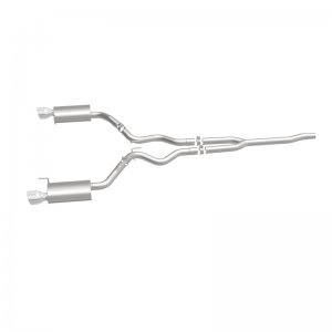 Ford Mustang Performance Exhaust - Rear - Magnaflow - Cat Back, Dual Split, Street - Polished - `15-`23