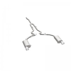 Ford Mustang Performance Exhaust - Rear - Magnaflow - Cat Back, Dual Split, Street - Polished - `15-`23