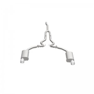 Ford Mustang Performance Exhaust - Rear - Magnaflow - Cat Back, Dual Split, Street - Polished - `15-`23