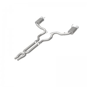 Ford Mustang Performance Exhaust - Dual Split Rear - Magnaflow - Cat Back, Street Series - `15-`17