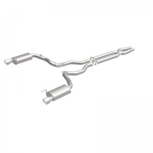Ford Mustang Performance Exhaust - Dual Split Rear - Magnaflow - Cat Back, Street Series - `15-`17