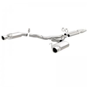 Ford Mustang Performance Exhaust - Dual Split Rear - Magnaflow - Cat Back, Street Series - `15-`17