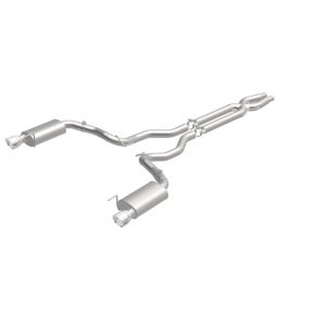 Ford Mustang Performance Exhaust - Dual Split Rear - Magnaflow - Cat Back, Street Series - `15-`17