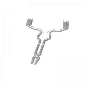 Ford Mustang Performance Exhaust - Dual Split Rear - Magnaflow - Cat Back, Street Series - `15-`17