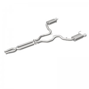 Ford Mustang Performance Exhaust - Dual Split Rear - Magnaflow - Cat Back, Street Series - `15-`17