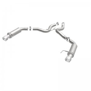 Ford Mustang Performance Exhaust - Rear - Magnaflow - Competition Axle-Back Dual Split - Polished - `15-`17