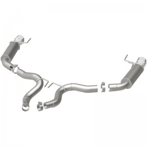 Ford Mustang Performance Exhaust - Rear - Magnaflow - Competition Axle-Back Dual Split - Polished - `15-`17