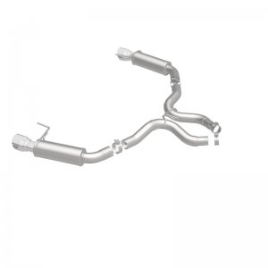 Ford Mustang Performance Exhaust - Rear - Magnaflow - Competition Axle-Back Dual Split - Polished - `15-`17