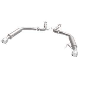 Ford Mustang Performance Exhaust - Rear - Magnaflow - Axle Back, Competition, Dual Split Polish 4.5in Tip - `15-`23