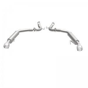 Ford Mustang Performance Exhaust - Rear - Magnaflow - Axle Back, Competition, Dual Split Polish 4.5in Tip - `15-`23