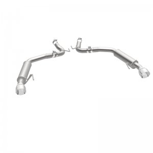 Ford Mustang Performance Exhaust - Rear - Magnaflow - Axle Back, Competition, Dual Split Polish 4.5in Tip - `15-`23