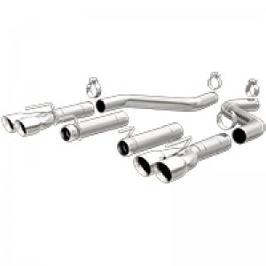 Dodge Challenger Performance Exhaust - Rear - Magnaflow - Race Series Axle-Back - Polished - `15-`23