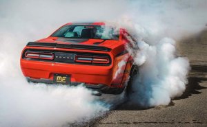 Dodge Challenger Performance Exhaust - Rear - Magnaflow - Race Series Axle-Back - Polished - `15-`23