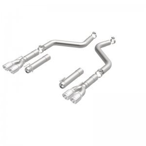 Dodge Challenger Performance Exhaust - Rear - Magnaflow - Race Series Axle-Back - Polished - `15-`23