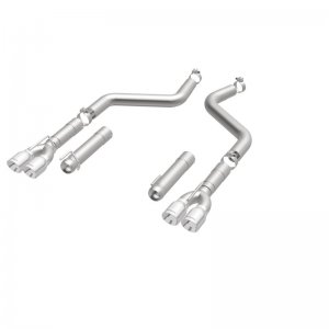 Dodge Challenger Performance Exhaust - Rear - Magnaflow - Race Series Axle-Back - Polished - `15-`23