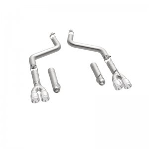 Dodge Challenger Performance Exhaust - Rear - Magnaflow - Race Series Axle-Back - Polished - `15-`23