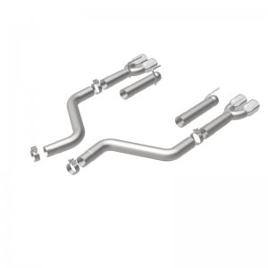 Dodge Challenger Performance Exhaust - Rear - Magnaflow - Race Series Axle-Back - Polished - `15-`23