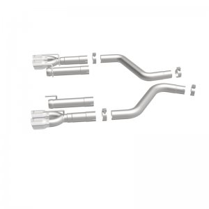 Dodge Challenger Performance Exhaust - Rear - Magnaflow - Race Series Axle-Back - Polished - `15-`23