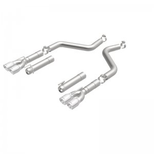 Dodge Challenger Performance Exhaust - Rear - Magnaflow - Race Series Axle-Back - Polished - `15-`23