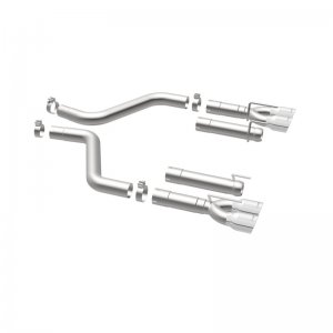 Dodge Challenger Performance Exhaust - Rear - Magnaflow - Race Series Axle-Back - Polished - `15-`23