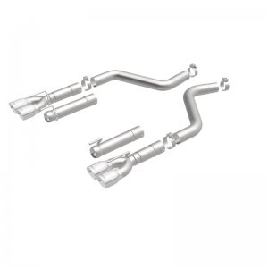 Dodge Challenger Performance Exhaust - Rear - Magnaflow - Race Series Axle-Back - Polished - `15-`23