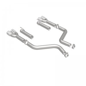 Dodge Challenger Performance Exhaust - Rear - Magnaflow - Race Series Axle-Back - Polished - `15-`23