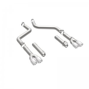 Dodge Challenger Performance Exhaust - Rear - Magnaflow - Race Series Axle-Back - Polished - `15-`23