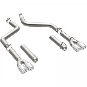 Dodge Challenger Performance Exhaust - Rear - Magnaflow - Race Series Axle-Back - Polished - `15-`23
