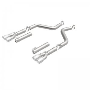Dodge Challenger Performance Exhaust - Rear - Magnaflow - Race Series Axle-Back - Polished - `15-`23