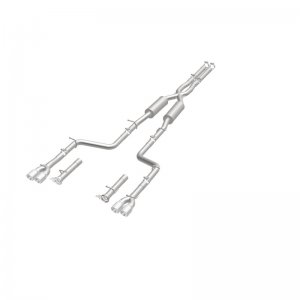 Dodge Challenger R/T Performance Exhaust - Quad Split Rear - Magnaflow - Cat Back - `15-`16