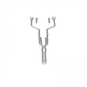 Dodge Challenger R/T Performance Exhaust - Quad Split Rear - Magnaflow - Cat Back - `15-`16