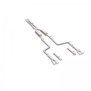 Dodge Challenger R/T Performance Exhaust - Quad Split Rear - Magnaflow - Cat Back - `15-`16