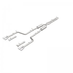 Dodge Challenger R/T Performance Exhaust - Quad Split Rear - Magnaflow - Cat Back - `15-`16