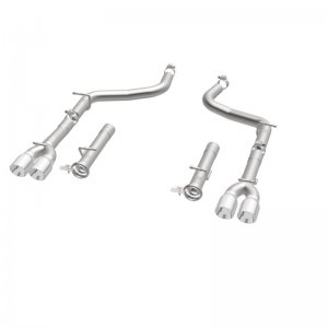 Dodge Challenger R/T Performance Exhaust - Rear - Magnaflow - MagnaFlow Axle-Back 19210, Quad Split Rear, Race Series - `15-`16