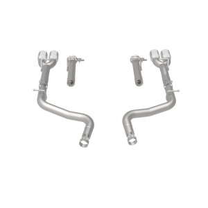 Dodge Challenger R/T Performance Exhaust - Rear - Magnaflow - MagnaFlow Axle-Back 19210, Quad Split Rear, Race Series - `15-`16